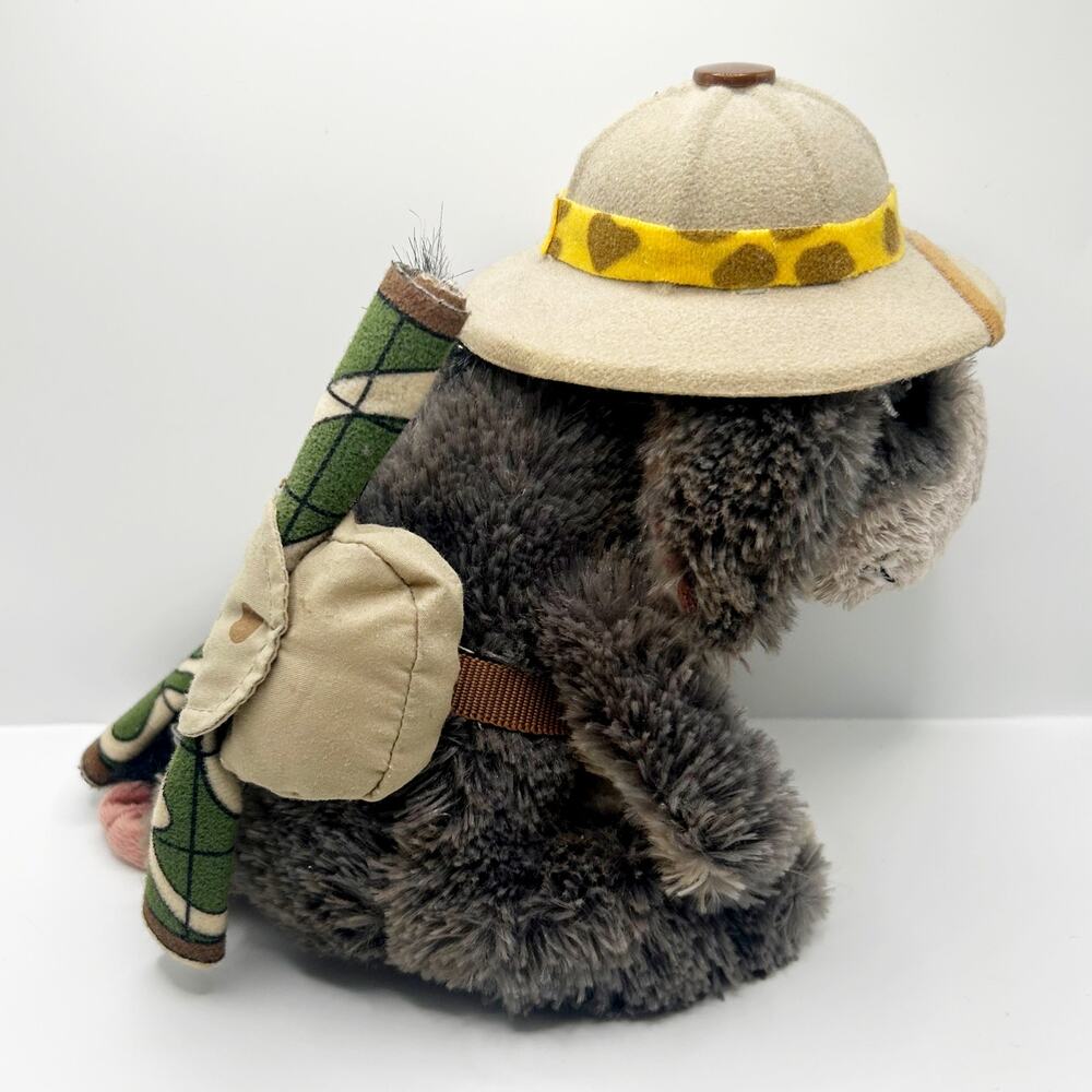 VNTG Walt Disney World Winnie the Pooh Safari Eeyore 8" Plush Animal Kingdom - Picture 3 of 5